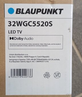 32"  Smart LED TV Blaupunkt 32WGC5520S - 3