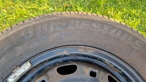 Letné pneumatiky Bridgestone s oceľovými diskami – 175/70 R1 - 3