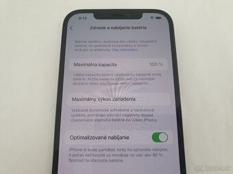 IPHONE 12 PRO MAX 128GB MODRÝ 100% kapacita batérie - 3