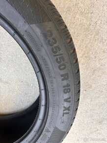 Predám zimné pneumatiky CONTINENTAL 235/50 R18 XL 101V - 3