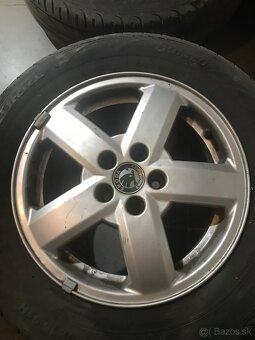 5x100 R15 letní pneu Škoda Octavia - 3