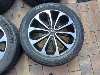 hlinikové disky-orig-Nissan Qashqai--61/2Jx18-ET-40--5x114,3 - 3