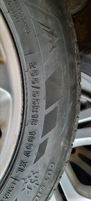 Predám kolesá na Mercedes 5x112 ET56 stredová66,6 235/55R18 - 3