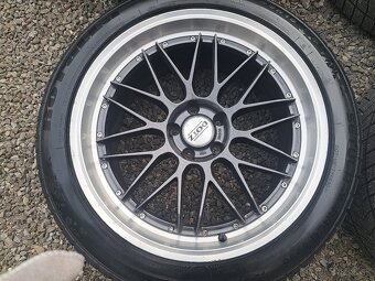 Dotz alu 5x112, R19,  Zimne pneu 255/45 R19, Audi - 3