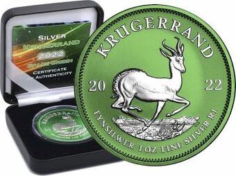 Investicne striebro mince Krugerrand 3 oz - 3