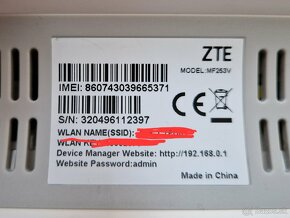 SIM 4G LTE Router ZTE MF253V - 3