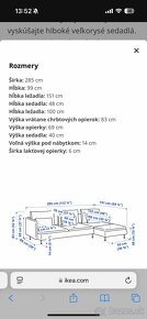 Ikea Gauč Sedacia suprava SODERHAM - 3