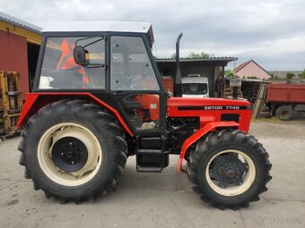 Zetor 7745 rok výroby 1993 s TP a  ŠPZ - 3