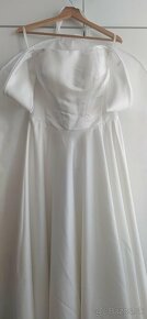 Krásne svadobné šaty Clara - veľkosť 38 - 3