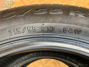 215/55 R17 letné Pirelli 6mm - 3