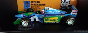 F1 BENETTON FORD B194 VÍTĚZ AUSTRÁLIE 1994 SCHUMACHER 1:18 - 3