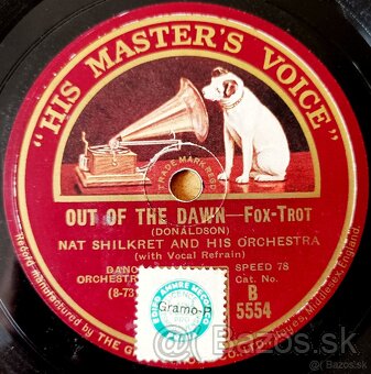 Gramodeska His Masters Voice z roku 1928 - top - 3