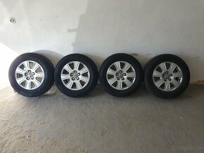 5x112 r16 orig Audi continental 215/65r16 zimne - 3