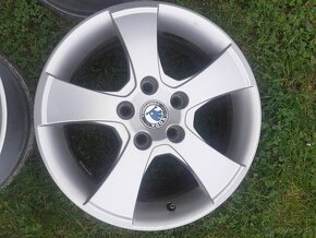 ALU disky Škoda 5x112 r16 - 3