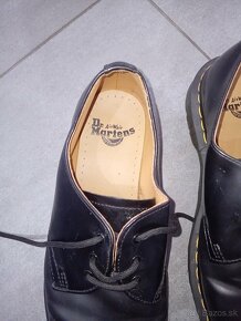 Dr.Martens čierne 3-dierkove poltopanky - 3