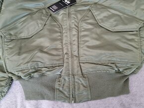 Pánská bunda ALPHA INDUSTRIES (L) NOVÁ Sage Green - 3