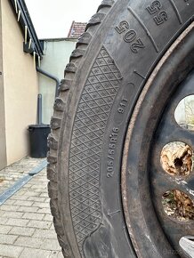 205/55 R16 zimne pneu s diskami - 3