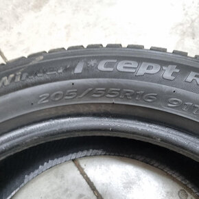 Zimné pneumatiky 205/55 R16 HANKOOK DOT2519 - 3