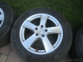 17" AL disky Dezent na Tiguan, Karoq, Kodiaq so zimnymi pneu - 3