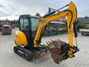 Minibager minirypadlo JCB 8026 CTS, rychloupinak aj 3 lizice - 3