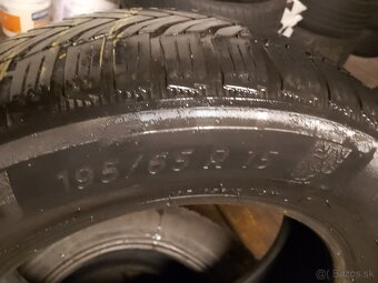 2x zimné pneumatiky 195/65 r15 - 3