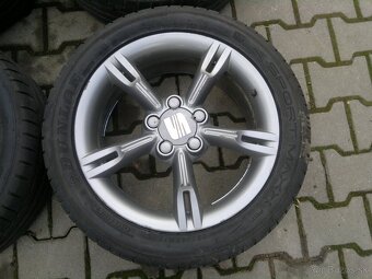 Elektrony Seat Leon 5x112 r17, letne pneu. 225/45 R17 - 3