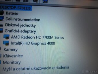 Dell,i7,16 GB ram,2GB AMD Radeon HD 7730M,W 11 HM - 3