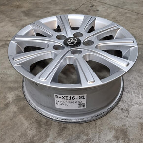 Hliníkové TOYOTA disky 5x114.3 R16 ET45 - 3