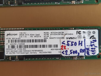 SSD 256GB MICRON M1100 M.2 SATA 2280 80mm - 3