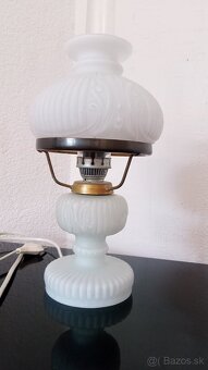 Retro lampa biela - 3