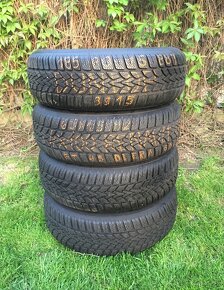 zimná sada 4x100 r15 + pneu 185/60 r16 - 3