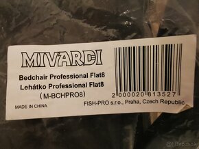 Predám lehátko Mivardi bedchair professional flat8 - 3