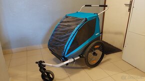 Cyklovozik pre 2 deti Thule Coaster XT Blue - 3