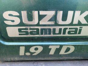 Suzuki samurai 1.9 td - 3