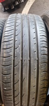 Predám 4ks.letné pneumatiky continental 215/55R18 95H. - 3