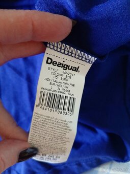 Desigual modré šaty - 3