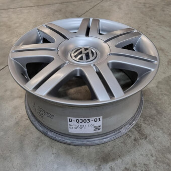 Volkswagen hliníkové disky 5x112 R17 ET37 - 3