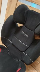 Autosedačka Cybex Pallas M-Fix silver + základňa;1. majiteľ - 3