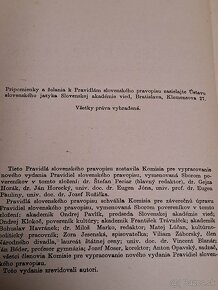 Pravidlá slovenského pravopisu, 1957, SAV, dr. Peciar - 3