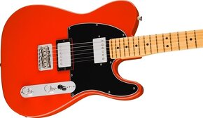 Fender Player II Telecaster  Coral Red Elektrická gitara - 3