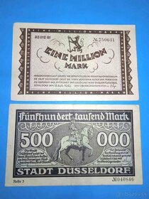 Bankovky NĚMECKO - 50.000 - 500 Millionen Mark 1923 - 3