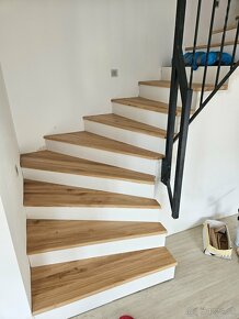 Drevene schody - Obklad betonovych schodov (nove) - 3