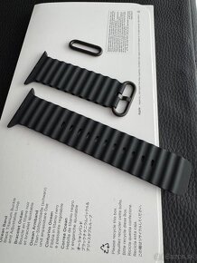 Apple remienok Ocean band čierny - pre Watch ultra 2 black - 3