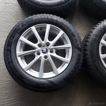 16"Elektróny Alutec Germany 5x112 Volkswagen Škoda zimné - 3