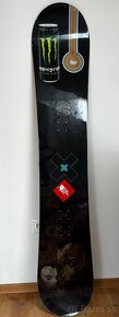 Snowboard woodcore + viazanie woodcore voxx  + topánky vel39 - 3