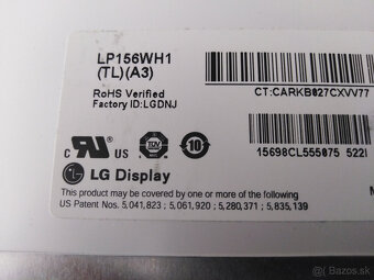 Displej LCD CCFL 15,6" 30pin LP156WH1 (TL) (A3) - 3