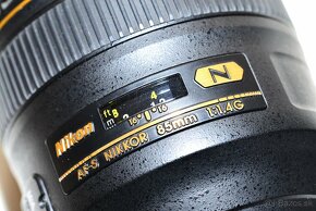 Nikon AF-S 85mm f/1,4 G FX NANO Nikkor - 3
