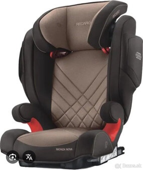 Autosedačka RECARO 9-40kg od 3 do 12rokov -osobný odber KE - 3