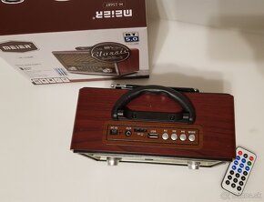 Retro radio MEIER M-156B dialkove ovladanie, BT - 3