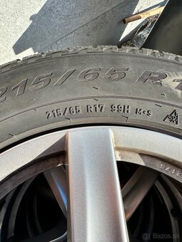 215/65 R17 PIRELLI zimné - 3